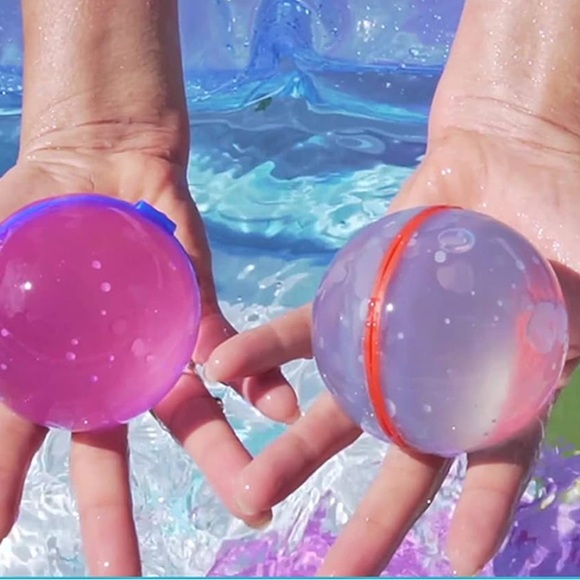 12 Silicone re-useable water balloons - Picture 1 of 8